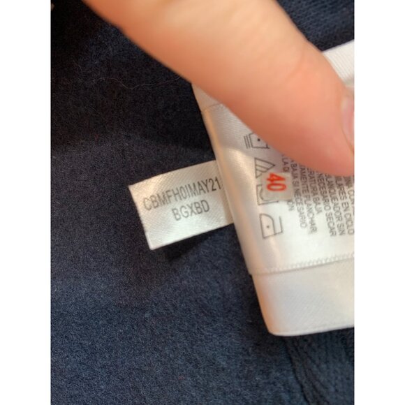 Champion Auburn Tigers Half-Zip Pullover Sweatshirt L Cotton & Polyester Navy Bl - Picture 13 of 14